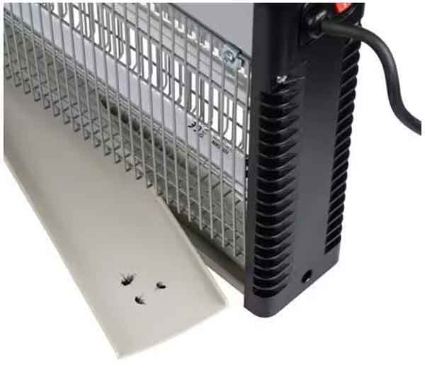 Eurom Fly Away metal 40 LED Insektenvernichter, 2x10W LED-Lampe