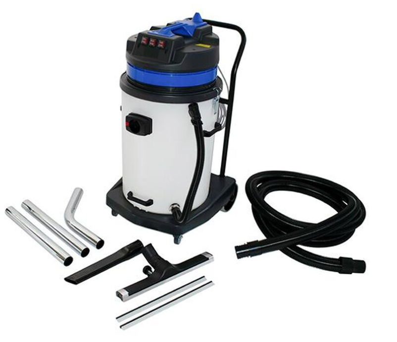 VacLine Kompakter Industriesauger - Big Mouth 70-3-PLBL BM Hi-Pro 3000 W, 120 l/s, 51 mm Schlauch